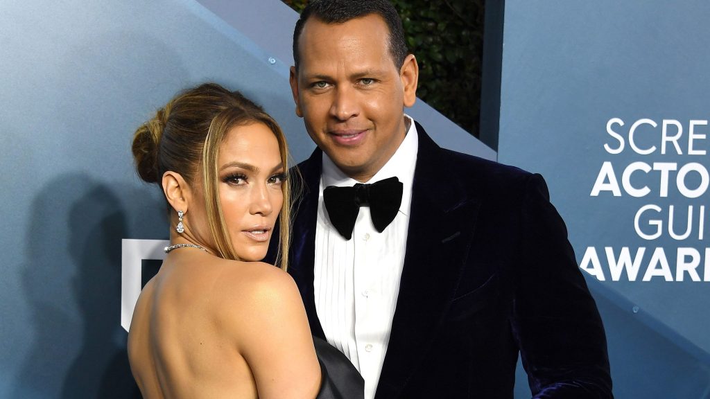 Alex Rodriguez and Jennifer Lopez