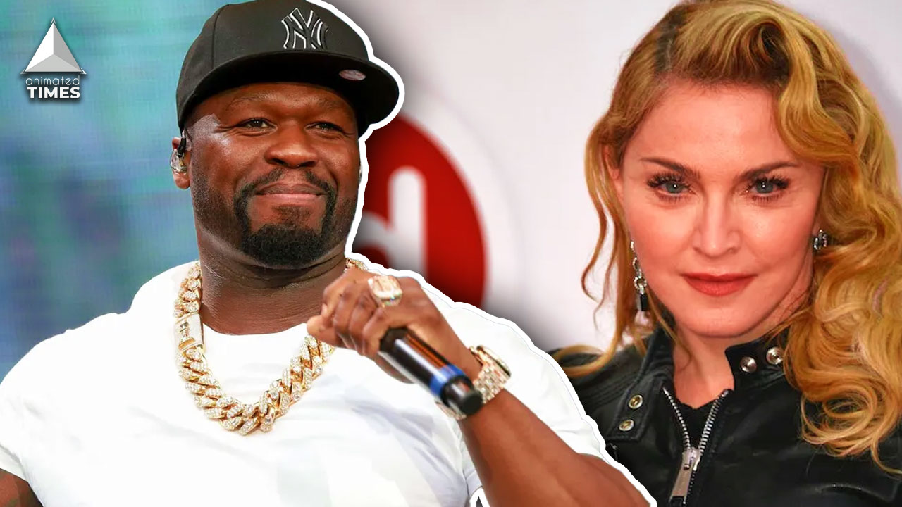 After 50 Cent Called Her ‘Grandma’ and Almost Ended Her Career, Traumatised Madonna Drinks Water Out of a Dog’s Bowl To Stay Relevant
