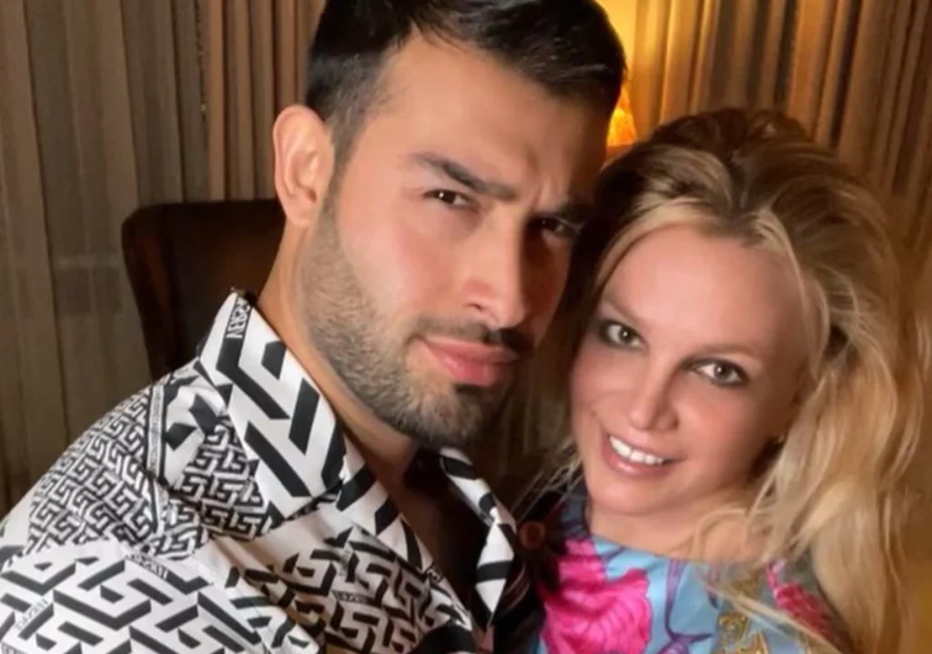 Britney Spears and Sam Asghari