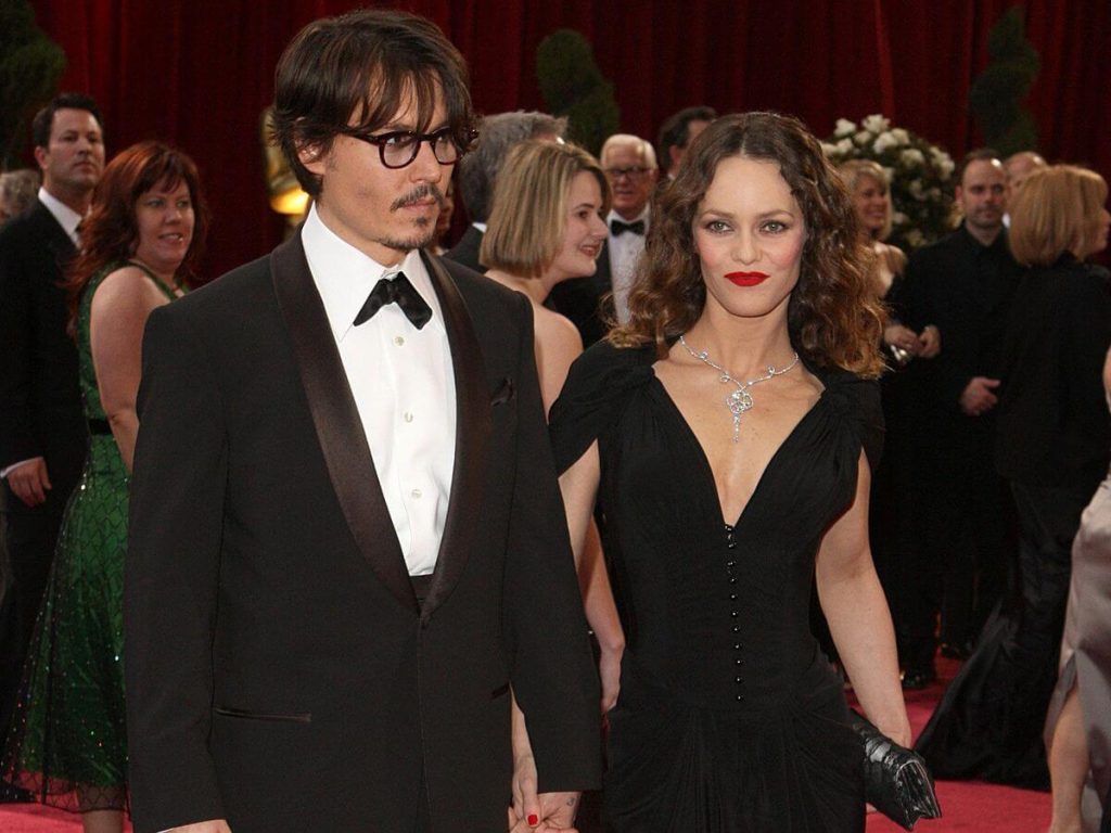 Vanessa Paradis and Johnny Depp