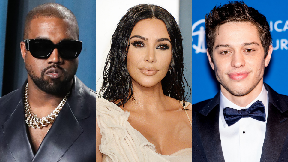 Kim Kardashian's security stopped Kanye West at the gate because she was with Pete Davidson