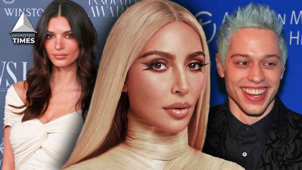 Kim Kardashian Flaunts Hourglass Figure as Ex Pete Davidson Allegedly