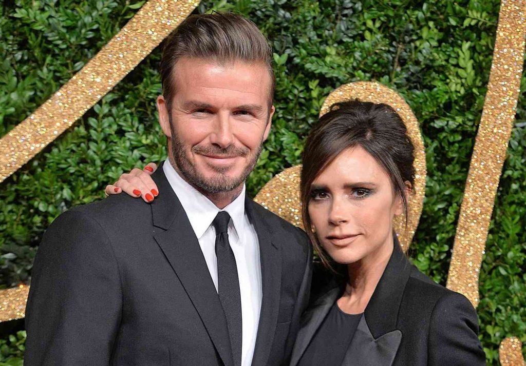 David Beckham and Victoria Beckham