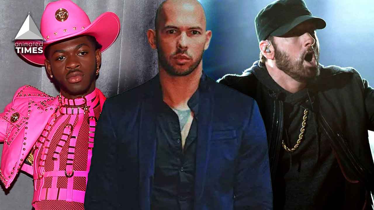 “He’s Eminem not Lil Nas, get ready for backfire”: Fans Convinced Andrew Tate Has Made A Mistake By Calling Eminem A Crybaby And Asking Him To Retire From Music