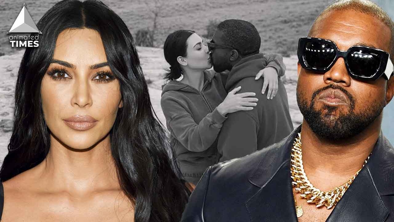 Kim-Kardashian and Kanye-West