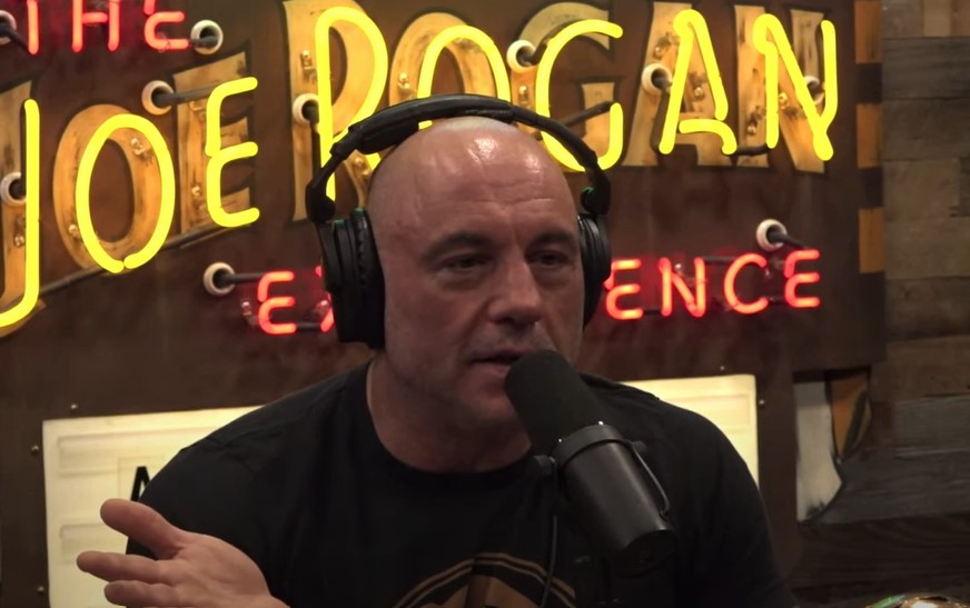 Joe Rogan during his podcast interview