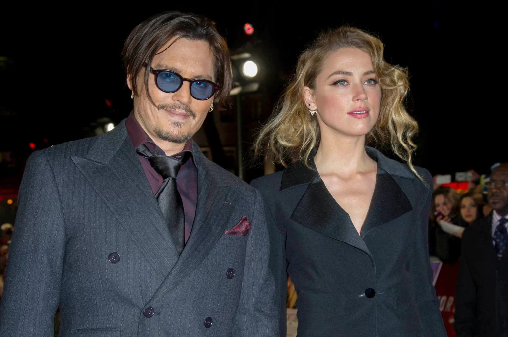 Amber Heard and Johnny Depp