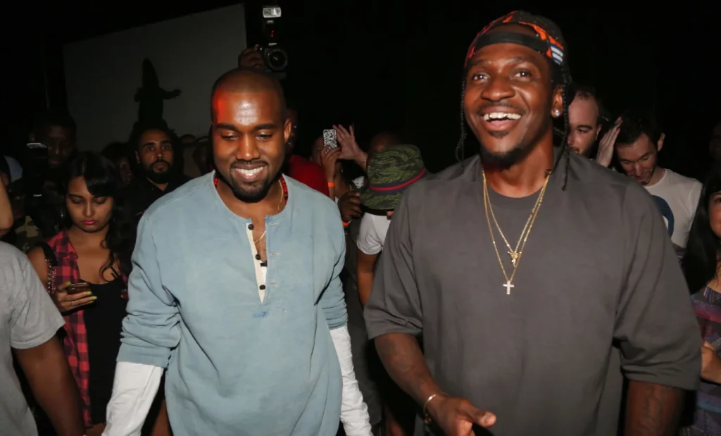 Kanye West and Pusha T