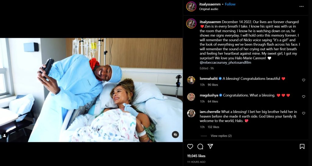 Nick Cannon and Alyssa Scott Welcomes Baby Girl