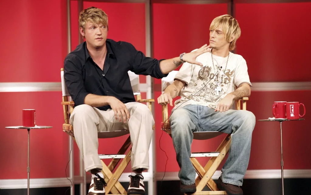 Nick Carter and Aaron Carter