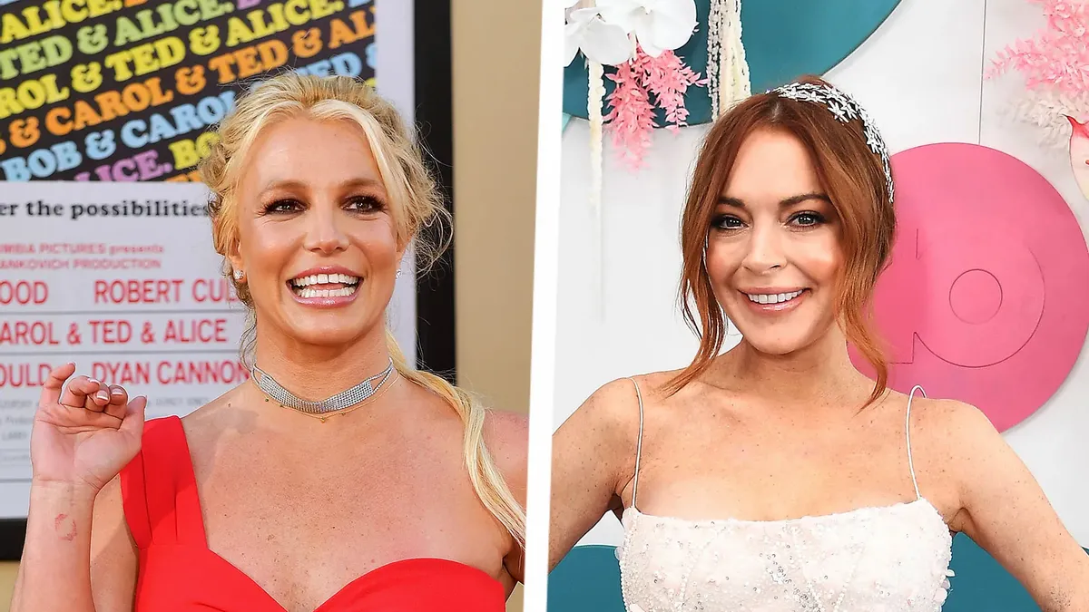 Britney Spears and Lindsay Lohan