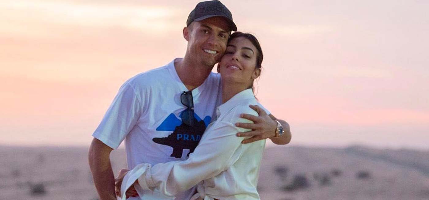 Georgina Rodriguez and Cristiano Ronaldo