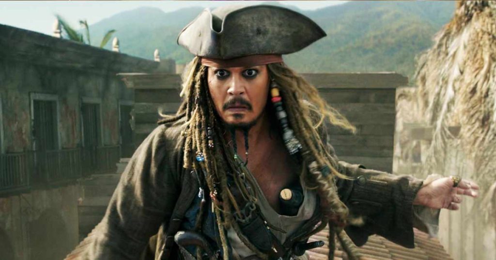 Johnny Depp as Captain Jack Sparrow