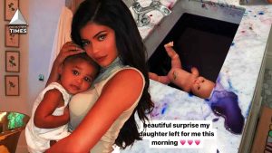 Kylie Jenner’s Daughter Stormi Paints All Over, Effectively Destroying Mom’s Multi-Million Dollar Bathroom, Kylie Calls it a ‘Beautiful Surprise’