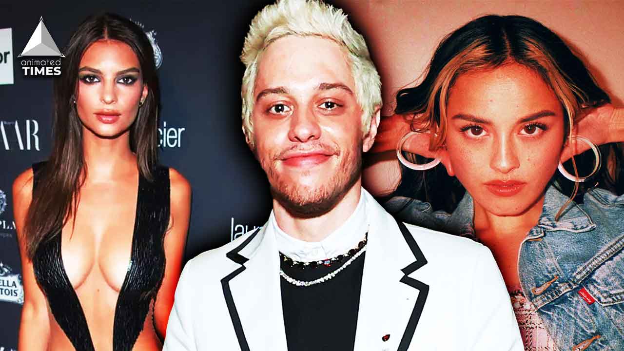 Pete Davidson Accused Of Cheating On Emily Ratajkowski After Spotted With Bombshell Co-Stars At New York Rangers Game