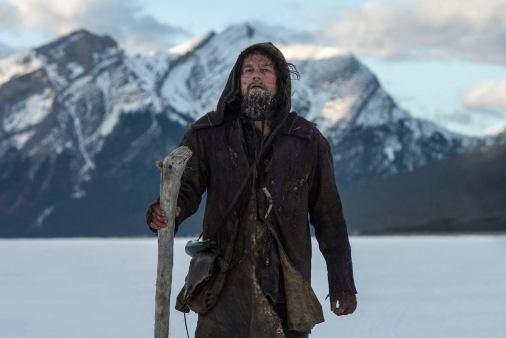 Leonardo DiCaprio in The Revenant