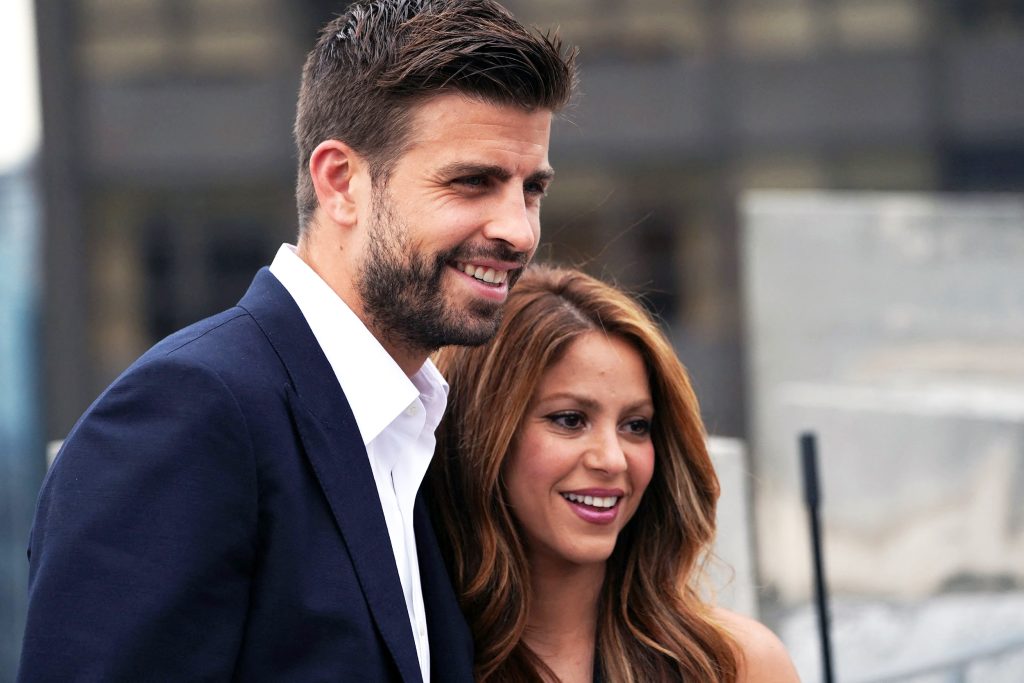 Gerard Pique and Shakira