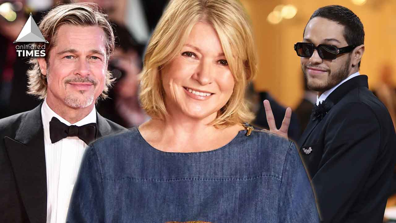 “He looks so great. He’s ageing beautifully”: After Failing To ‘Seduce’ Pete Davidson, 81-Year-Old Martha Stewart Now Flirting With Brad Pitt