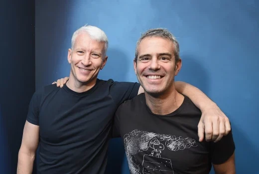 Andy Cohen and Anderson Cooper