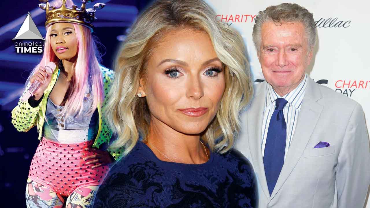 “Regis, What just happened?!”: Kelly Ripa Was Disgusted After Regis Philbin Touched Nicki Minaj’s As* After her Performance on Live Show
