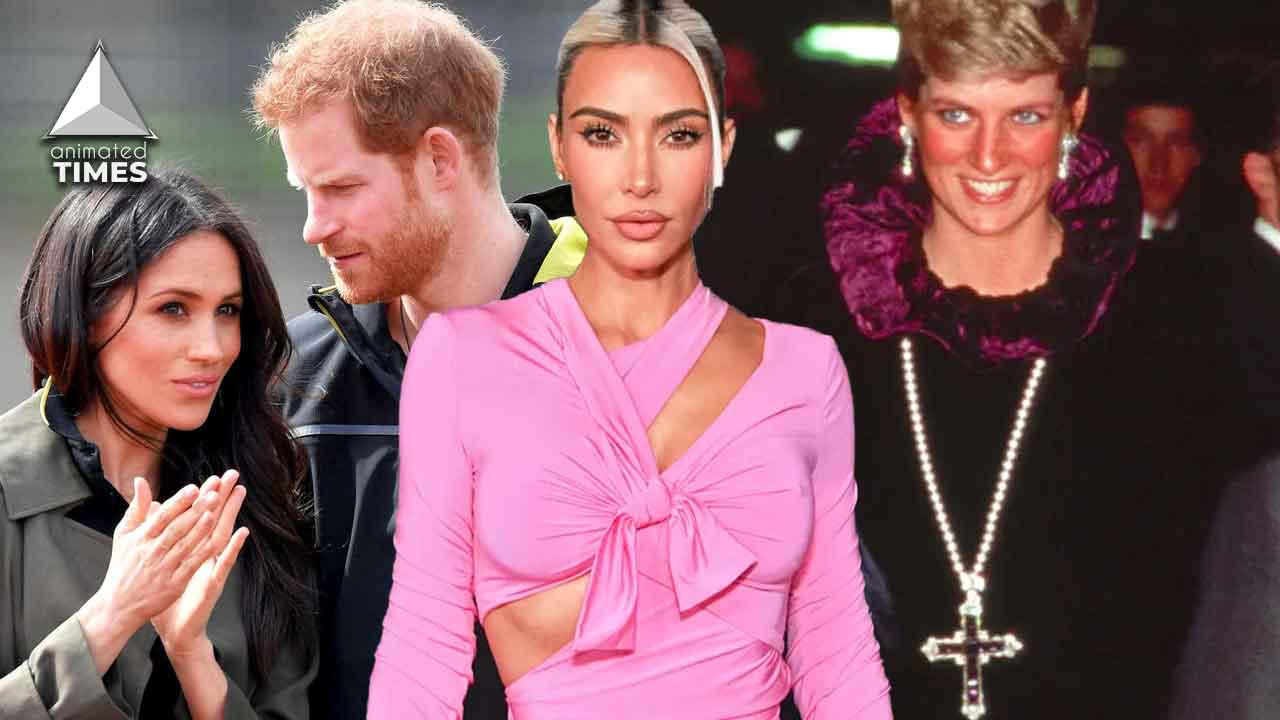 Kim Kardashian Makes Move on the Royal Family, Buys Princess Diana’s Rare Necklace Amidst Prince Harry and Meghan Markle Decimating Monarchy With ‘Truth’