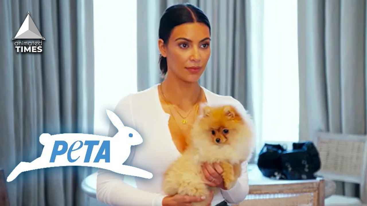 PETA Turns a Blind Eye to Kim Kardashian Allegedly Mistreating Her Dogs as $1.8B Reality TV Star is “Anti-Fur and Mostly Vegan”