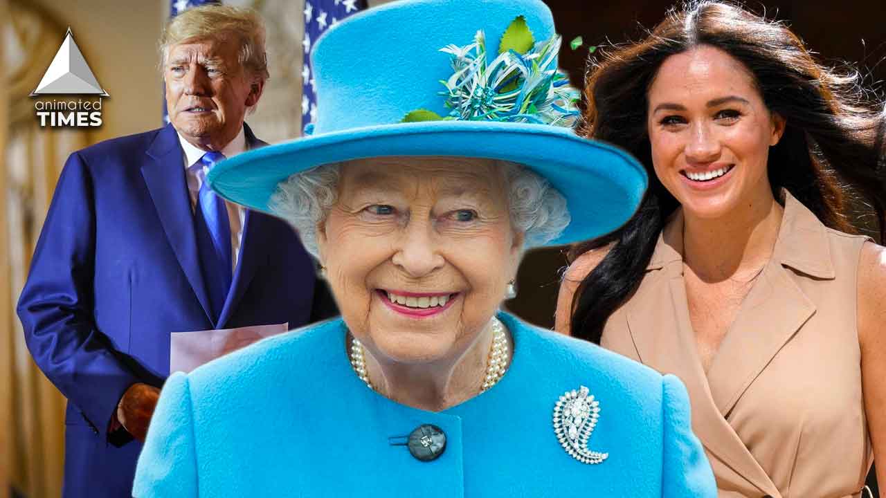 “I thought it was a joke”: Queen Elizabeth Questioned Meghan Markle if She’s Pro or Anti-Trump in One of Their First Meetings