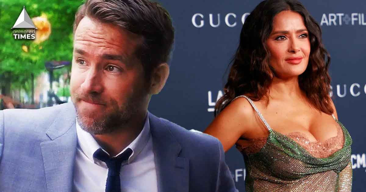 "I believe that you could steal this role": Ryan Reynolds' Team Had to Convince Salma Hayek for Accepting a Two and Half Minutes Role
