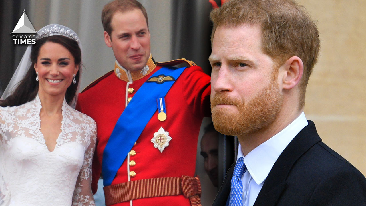 While Prince William And Kate Middleton Were Getting Married Prince Harry Was Fighting To Save