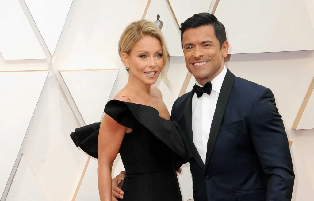 Kelly Ripa and Mark Consuelos