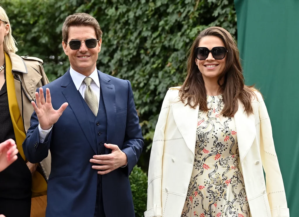 Tom Cruise and Hayley Atwell