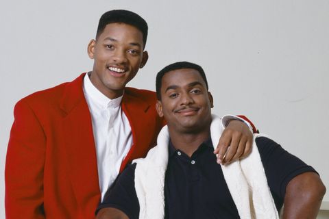 Will Smith and Carlton Banks