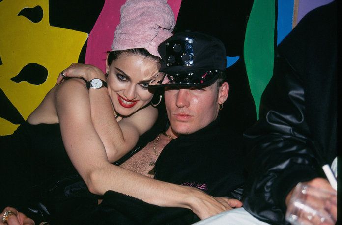 Vanilla Ice alongside Madonna