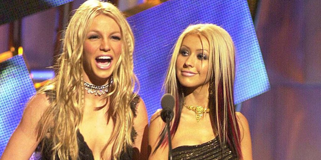 Britney Spears And Christina Aguilera