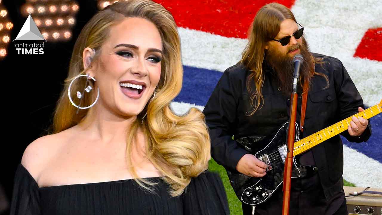 “It’s just…his voice is just f—king brilliant”: Chris Stapleton Left Adele Impressed Years Before Setting Fire to Super Bowl With His National Anthem Rendition