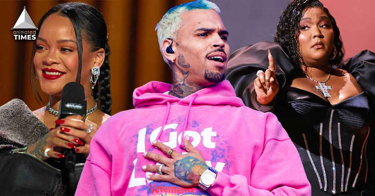 “You my favorite person in the whole f—king world”: Despite Beating Up Rihanna, Chris Brown Got Massive Support from Lizzo as Twitter Shreds Down ‘Body Positivity’ Icon, Grammy Winner