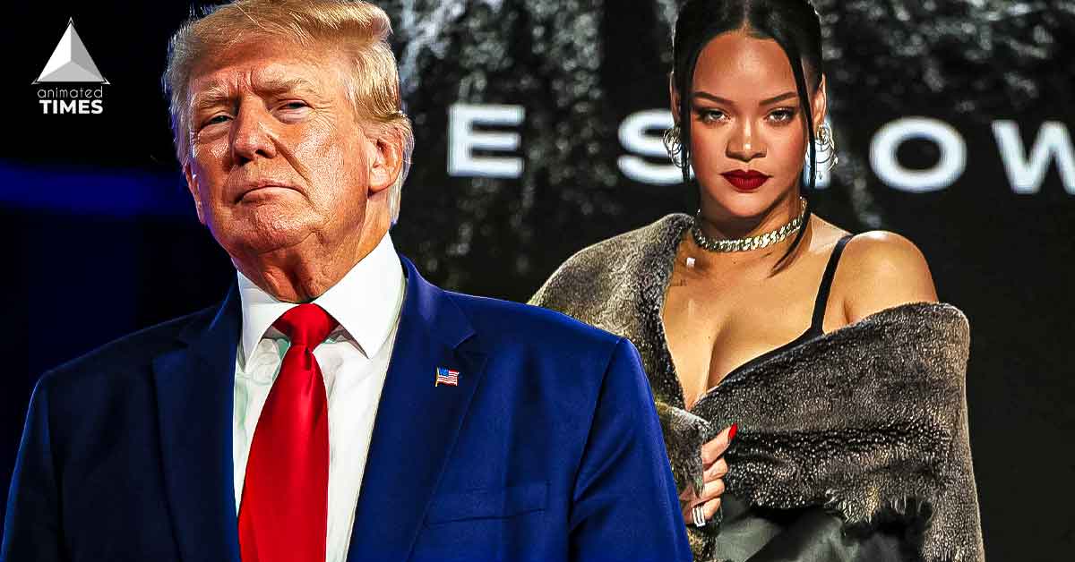“Without her Stylist she’d be NOTHING”: Donald Trump Ridicules Rihanna, Says She Has No Talent Before Her Super Bowl Halftime Performance