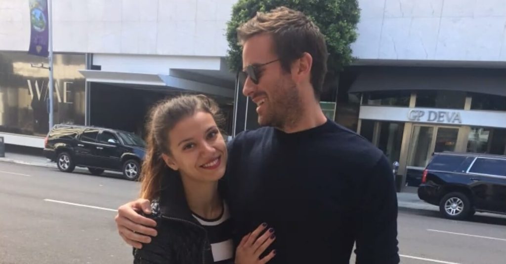 Armie Hammer and Efrosina Angelova