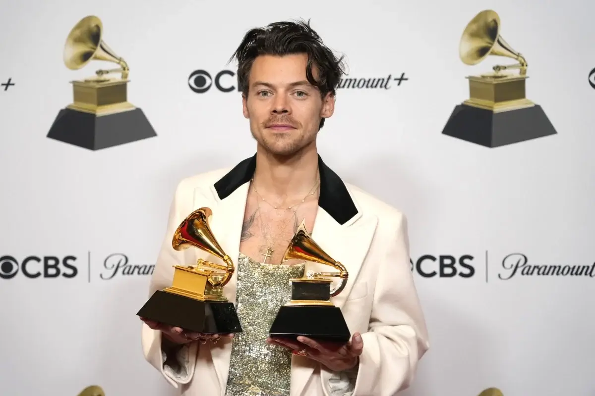 Harry Styles at the 65th Grammy Awards