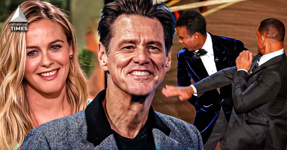  “She looks so disgusted”: Jim Carrey Called Hollywood Spineless Despite Forcibly Kissing 20 Year Old Alicia Silverstone After Blasting Will Smith for Slapping Chris Rock