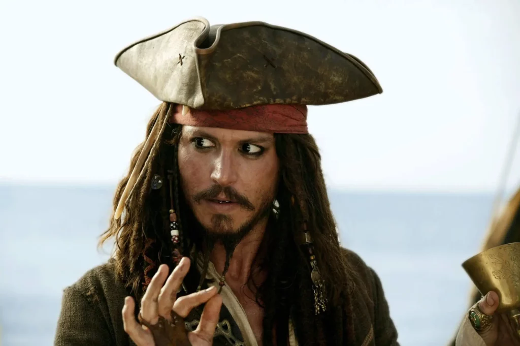 Johnny Depp as Jack Sparrow