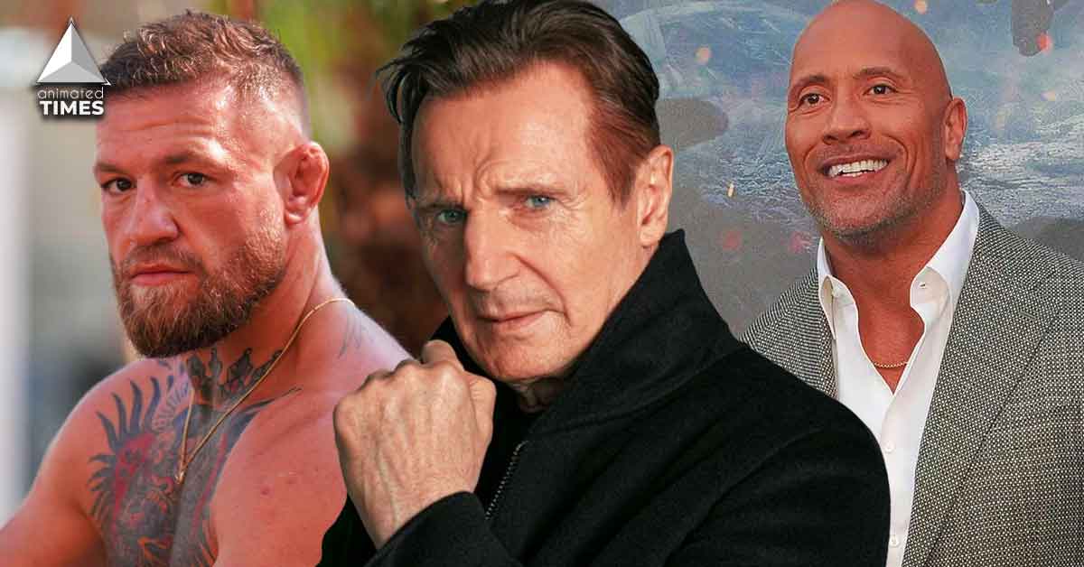 “That to me is like a bar fight, I hate it”: Liam Neeson Disagrees With Dwayne Johnson, Insults Conor McGregor’s Entire UFC Career