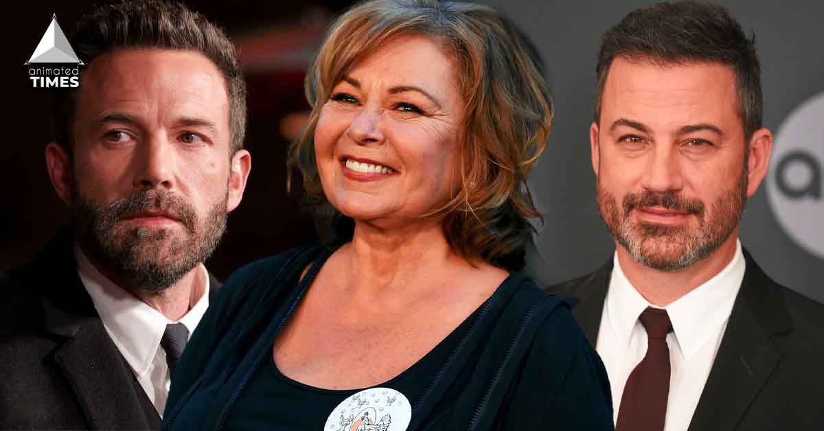 “They didn’t get fired for that sh-t”: Roseanne Barr Goes Ballistic Against Ben Affleck’s Close Friend Jimmy Kimmel for His Blackface History After Getting Canceled for Racist Tweet 