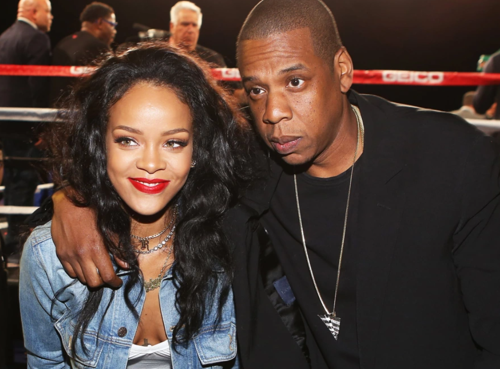 Rihanna and Jay-Z