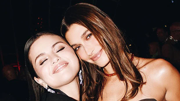 Selena Gomez and Hailey Bieber