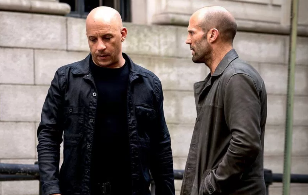 Vin Diesel and Jason Statham