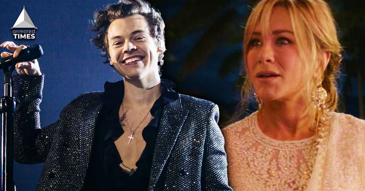 “He F ***NG RIPPED HIS PANTS in front of her”: Harry Styles Embarrasses Himself Infront of His Crush Jennifer Aniston With a Disastrous Wardrobe Malfunction
