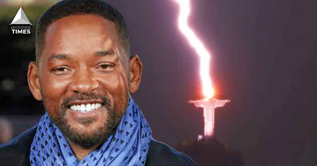 Following Chris Rock Oscars Slap, Will Smith Promises to "Straighten up" after Getting Humbled by Watching Lightning Strike on Christ the Redeemer Statue in Brazil