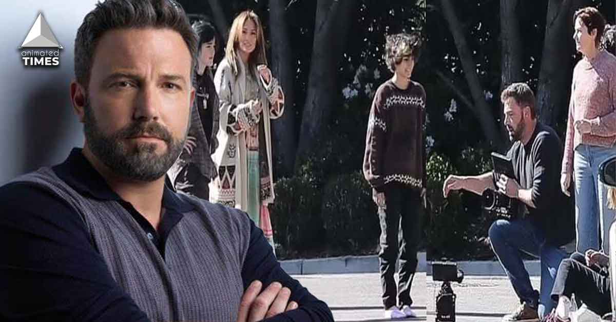 Despite Allegedly Failing Marriage, Ben Affleck Desperate To Connect With His and Jennifer Lopez’s Kids – Films Them as They Go Skateboarding To Create Priceless Memories