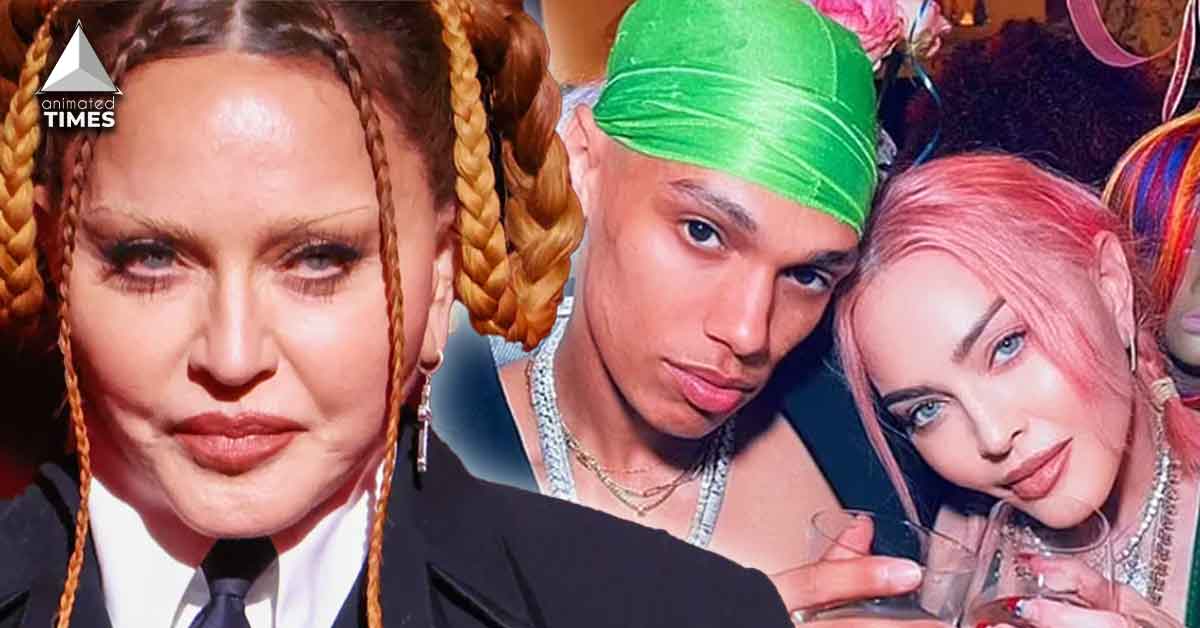 She's having a bit of a crisis of confidence': Madonna Reportedly Devoid of Her Signature Aplomb after Model Boy Toy Andrew Darnell Left Her and Fans Started Questioning Her Puffy Plastic Surgery Face